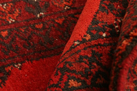 Bokhara Red Hand Knotted 35 X 61 Area Rug 100-30180 Image 2