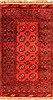 Bokhara Red Hand Knotted 35 X 61 Area Rug 100-30180 Thumb 0
