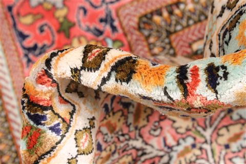 Bakhtiar Multicolor Hand Knotted 85 X 1011 Area Rug 255-30185 Image 14