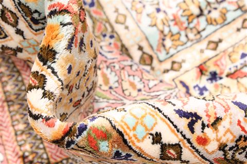 Bakhtiar Multicolor Hand Knotted 85 X 1011 Area Rug 255-30185 Image 3