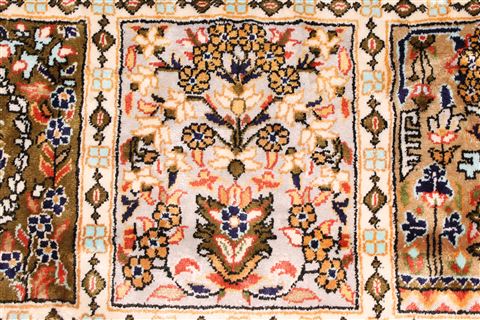 Bakhtiar Multicolor Hand Knotted 85 X 1011 Area Rug 255-30185 Image 7