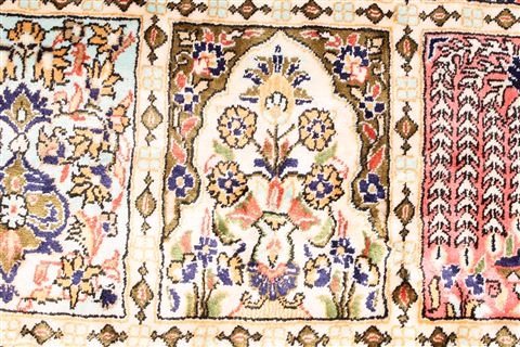 Bakhtiar Multicolor Hand Knotted 85 X 1011 Area Rug 255-30185 Image 8