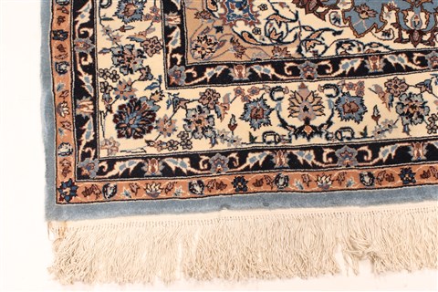 Nain Beige Hand Knotted 49 X 68 Area Rug 255-30186 Image 5