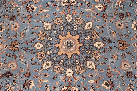 Nain Beige Hand Knotted 49 X 68 Area Rug 255-30186 Image 7