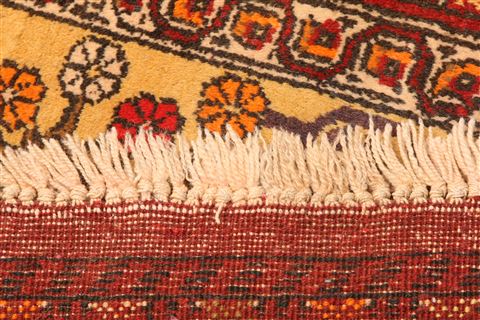 Kunduz Red Hand Knotted 42 X 61 Area Rug 253-30187 Image 6