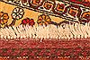 Kunduz Red Hand Knotted 42 X 61 Area Rug 253-30187 Thumb 6