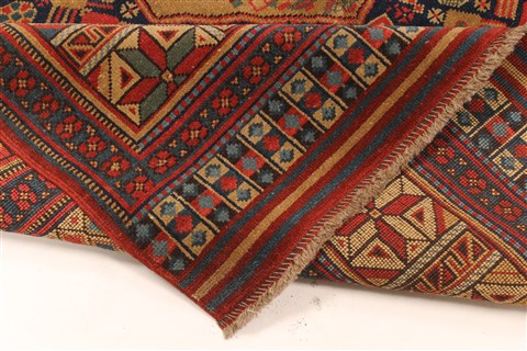Kazak Blue Hand Knotted 52 X 72 Area Rug 255-30191 Image 10