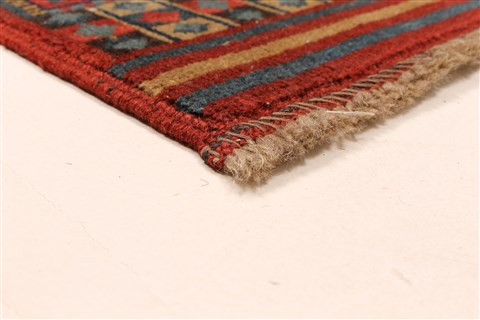 Kazak Blue Hand Knotted 52 X 72 Area Rug 255-30191 Image 7