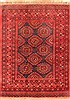 Kunduz Red Hand Knotted 35 X 66  Area Rug 100-30192 Thumb 0