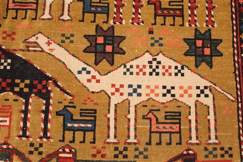 Kazak Brown Hand Knotted 64 X 88 Area Rug 255-30195 Image 5
