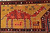 Kazak Brown Hand Knotted 64 X 88  Area Rug 255-30195 Thumb 6