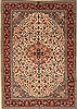 Tabriz Beige Hand Knotted 62 X 89  Area Rug 255-30196 Thumb 0
