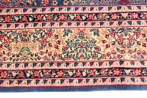 Kerman Red Hand Knotted 60 X 69 Area Rug 255-30197 Image 6