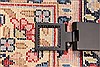 Kerman Red Hand Knotted 60 X 69 Area Rug 255-30197 Thumb 10