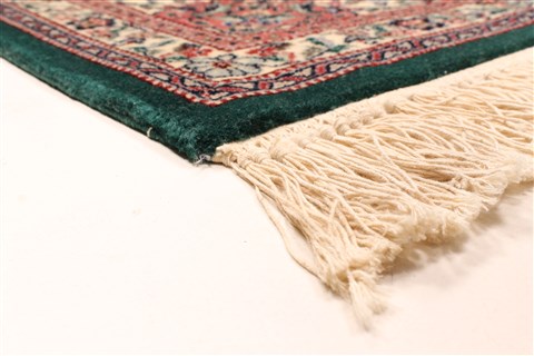 Kashan Beige Hand Knotted 60 X 93 Area Rug 255-30198 Image 8