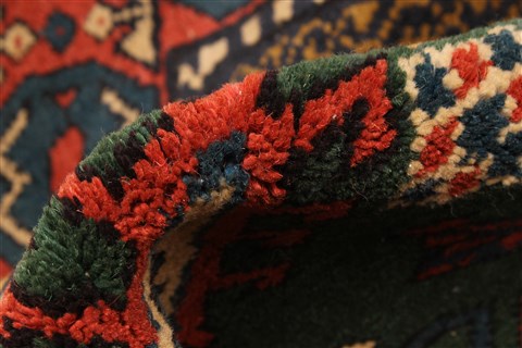 Kazak Beige Hand Knotted 63 X 910  Area Rug 255-30199 Image 1