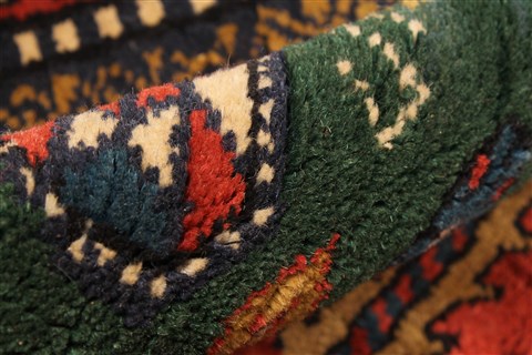 Kazak Beige Hand Knotted 63 X 910  Area Rug 255-30199 Image 2