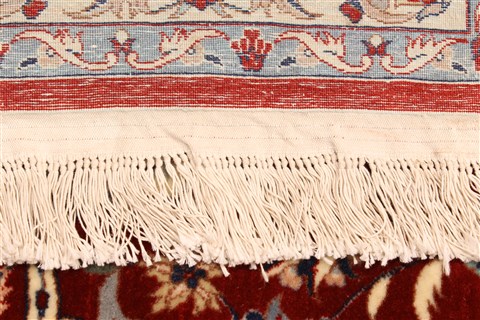 Isfahan Beige Hand Knotted 66 X 99 Area Rug 255-30201 Image 10