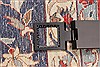 Isfahan Beige Hand Knotted 66 X 99 Area Rug 255-30201 Thumb 11
