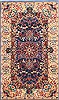 Kerman Red Hand Knotted 31 X 50  Area Rug 255-30203 Thumb 0