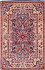 Kerman Blue Hand Knotted 40 X 62 Area Rug 255-30205 Thumb 0