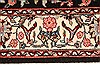 Qum Red Runner Hand Knotted 27 X 120  Area Rug 255-30206 Thumb 6