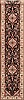 Qum Red Runner Hand Knotted 27 X 120  Area Rug 255-30206 Thumb 0