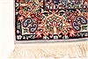 Kerman Blue Runner Hand Knotted 27 X 120 Area Rug 255-30207 Thumb 6