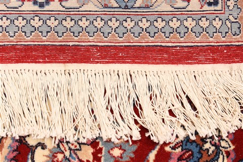 Isfahan Red Hand Knotted 65 X 89 Area Rug 255-30208 Image 9