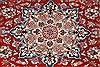 Isfahan Red Hand Knotted 65 X 89 Area Rug 255-30208 Thumb 5