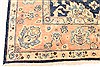 Pishavar Blue Hand Knotted 76 X 94 Area Rug 255-30209 Thumb 5