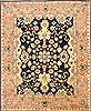 Pishavar Blue Hand Knotted 76 X 94 Area Rug 255-30209 Thumb 0