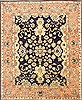 Pishavar Blue Hand Knotted 76 X 94  Area Rug 255-30209 Thumb 0