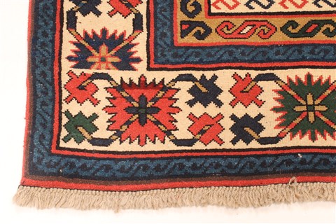 Kazak Red Hand Knotted 52 X 79 Area Rug 255-30213 Image 5