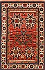 Kazak Red Hand Knotted 52 X 79  Area Rug 255-30213 Thumb 0