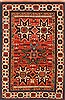 Kazak Red Hand Knotted 52 X 79 Area Rug 255-30213 Thumb 0