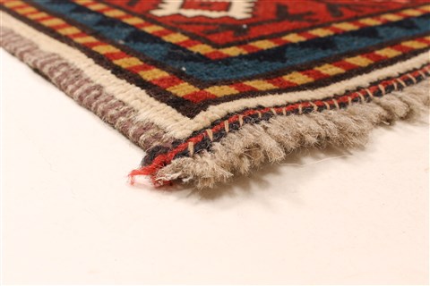Kazak Beige Hand Knotted 51 X 89 Area Rug 255-30214 Image 7