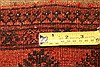 Bokhara Red Square Hand Knotted 37 X 43  Area Rug 100-30216 Thumb 5