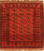 Bokhara Red Square Hand Knotted 37 X 43  Area Rug 100-30216 Thumb 0