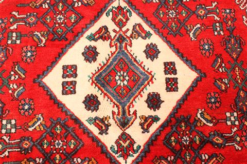 Heriz Red Hand Knotted 70 X 100 Area Rug 255-30219 Image 5