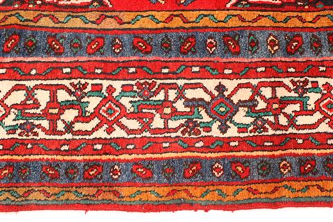 Heriz Red Hand Knotted 70 X 100 Area Rug 255-30219 Image 6