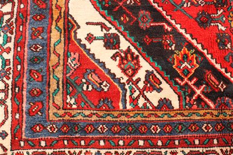 Heriz Red Hand Knotted 70 X 100 Area Rug 255-30219 Image 7