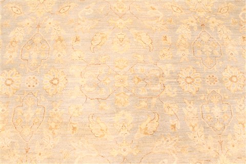 Pishavar Beige Hand Knotted 80 X 112 Area Rug 100-30222 Image 6