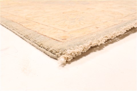 Pishavar Beige Hand Knotted 80 X 112 Area Rug 100-30222 Image 8