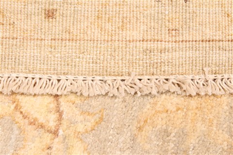 Pishavar Beige Hand Knotted 80 X 112 Area Rug 100-30222 Image 9