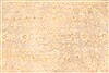 Pishavar Beige Hand Knotted 80 X 112 Area Rug 100-30222 Thumb 6