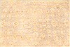 Pishavar Beige Hand Knotted 80 X 112  Area Rug 100-30222 Thumb 6