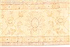 Pishavar Beige Hand Knotted 80 X 112  Area Rug 100-30222 Thumb 7