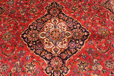 Abadeh Blue Hand Knotted 97 X 145 Area Rug 250-30224 Image 6