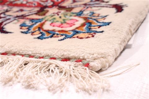Mashad Green Hand Knotted 129 X 203 Area Rug 254-30228 Image 7